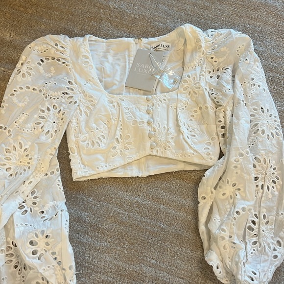 Sabo Valencia puff top - Picture 3 of 3